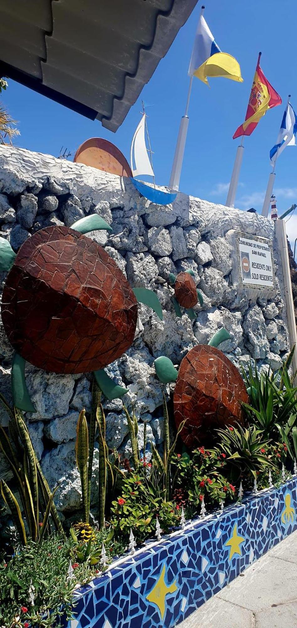 Wonderful White Appartament In Las Tortugas Playa de las Americas  Exterior foto